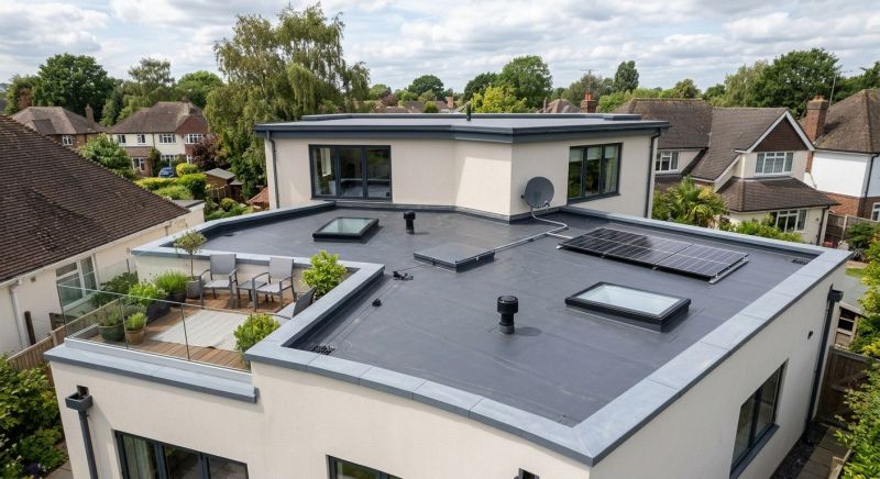 Sings It's Time For Flat Roof Replacement